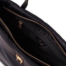 Borbonese Borsa a mano Cahier Medium Dark Black - 5
