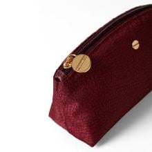 Borbonese Busta Small in tessuto riciclato Merlot - 4