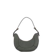 Borbonese Borsa Hobo Small Ardesia - 3