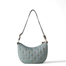 Borbonese Mini Borsa Luna Bag Colette Edera OP Naturale - 3