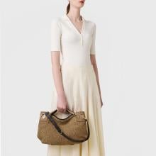 Borbonese Hobo London Medium OP Naturale - 2