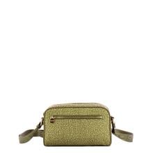 Borbonese Tracollina Small in Nylon Riciclato Olive - 1