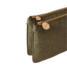 Borbonese Tracollina in Nylon Riciclato Olive - 4