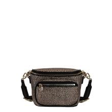 Borbonese Marsupio Mini OP Naturale Nero - 1