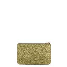 Borbonese Bustina Portadocumenti in Nylon Riciclato Olive - 3