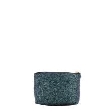 Borbonese Busta Medium in Nylon Riciclato Blu Lapis - 3