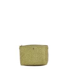 Borbonese Busta Medium in Nylon Riciclato Olive - 1