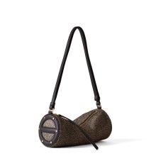 Borbonese Sottospalla Vis a Vis Small OP Naturale Nero - 2