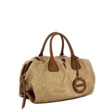 Borbonese Borsa a mano Vis a Vis Beige Marrone - 2