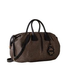 Borbonese Borsa a mano Vis a Vis OP Naturale Nero - 2