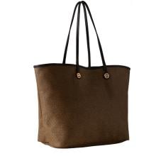 Borbonese Shopping Large Flight OP Naturale Nero - 2
