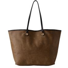 Borbonese Shopping Large Flight OP Naturale Nero - 3