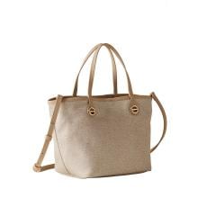 Borbonese Borsa a mano Flight S Sabbia - 2