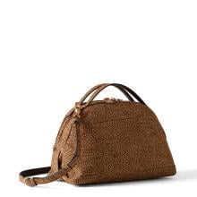 Borbonese Borsa a mano Sexy Bag Small in camoscio OP Naturale - 2