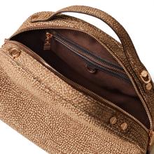 Borbonese Borsa a mano Sexy Bag Small in camoscio OP Naturale - 5