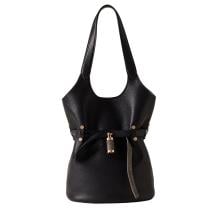 Borbonese Secchiello Premiere Small Nero Clay Grey - 1
