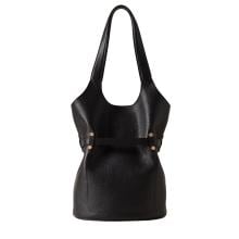 Borbonese Secchiello Premiere Small Nero Clay Grey - 4