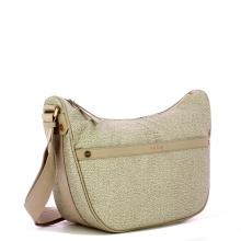 Borbonese Tracolla Luna Bag Medium Sabbia - 2