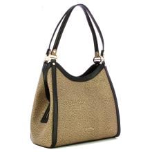 Borbonese Borsa Shopping OP Naturale Nero - 2