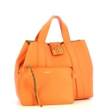 Borbonese Borsa a mano Nueve in pelle Tangerine - 4