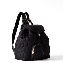 Borbonese Zaino Honey Medium Dark Black - 2