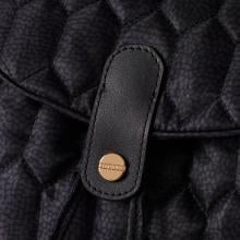 Borbonese Zaino Honey Medium Dark Black - 4