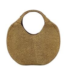Borbonese Hobo Bag Full Moon Large OP Naturale - 1
