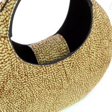 Borbonese Mini Hobo Bag Full Moon OP Naturale - 4