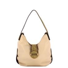 Borbonese Hobo bag Small Sabbia OP Naturale - 1