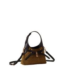 Borbonese Halo Mini Bag Senape Ebano - 2