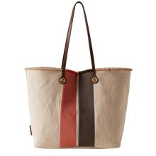 Borbonese Shopping Large Flight Corda Red Papaya Testa Moro - 1