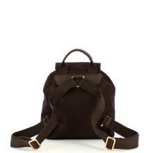 Borbonese Zaino Medium con patta Cioccolato - 3