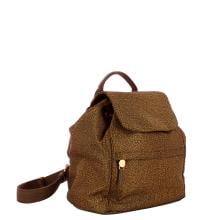 Borbonese Zaino Medium con patta Castagno - 2