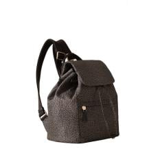 Borbonese Zaino Medium con patta Catrame - 2