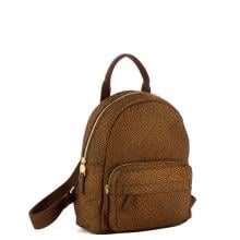 Borbonese Zaino Medium Castagno - 2