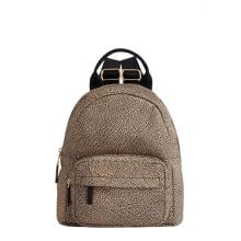 Borbonese Zaino Medium OP Naturale Nero - 1