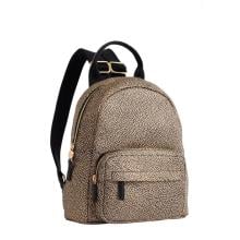Borbonese Zaino Medium OP Naturale Nero - 2