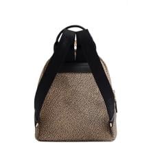 Borbonese Zaino Medium OP Naturale Nero - 3