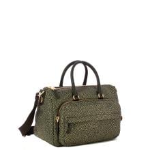 Borbonese Bauletto Medium con tracolla Catrame - 2
