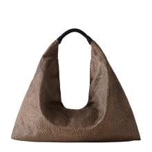 Borbonese Hobo Large Plie OP Naturale - 4