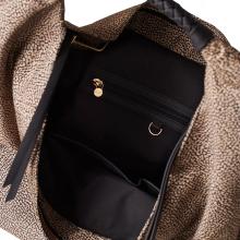 Borbonese Hobo Large Plie OP Naturale - 5