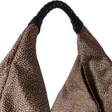Borbonese Hobo Large Plie OP Naturale - 6