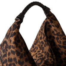 Borbonese Hobo Medium Plie Corteccia - 4