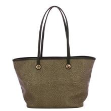 Borbonese Shopping Medium Flight Carbone - 1