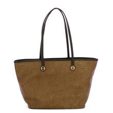 Borbonese Shopping Medium Flight OP Naturale - 1