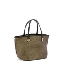 Borbonese Borsa a mano Flight S Carbone - 2