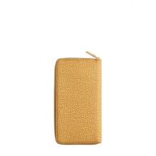 Borbonese Portafoglio Large Zip Around Curry - 3