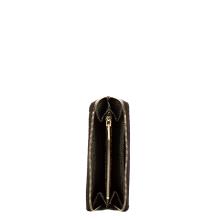Borbonese Portafoglio Large Zip Around Catrame - 3