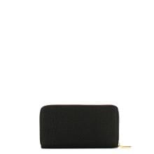 Borbonese Portafoglio Large Zip Around Dark Black - 2