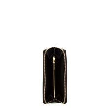 Borbonese Portafoglio Large Zip Around Dark Black - 3